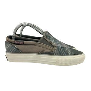 Converse Sneakers Unisex W7.5 M6‎ Plaid Slip On Shoes